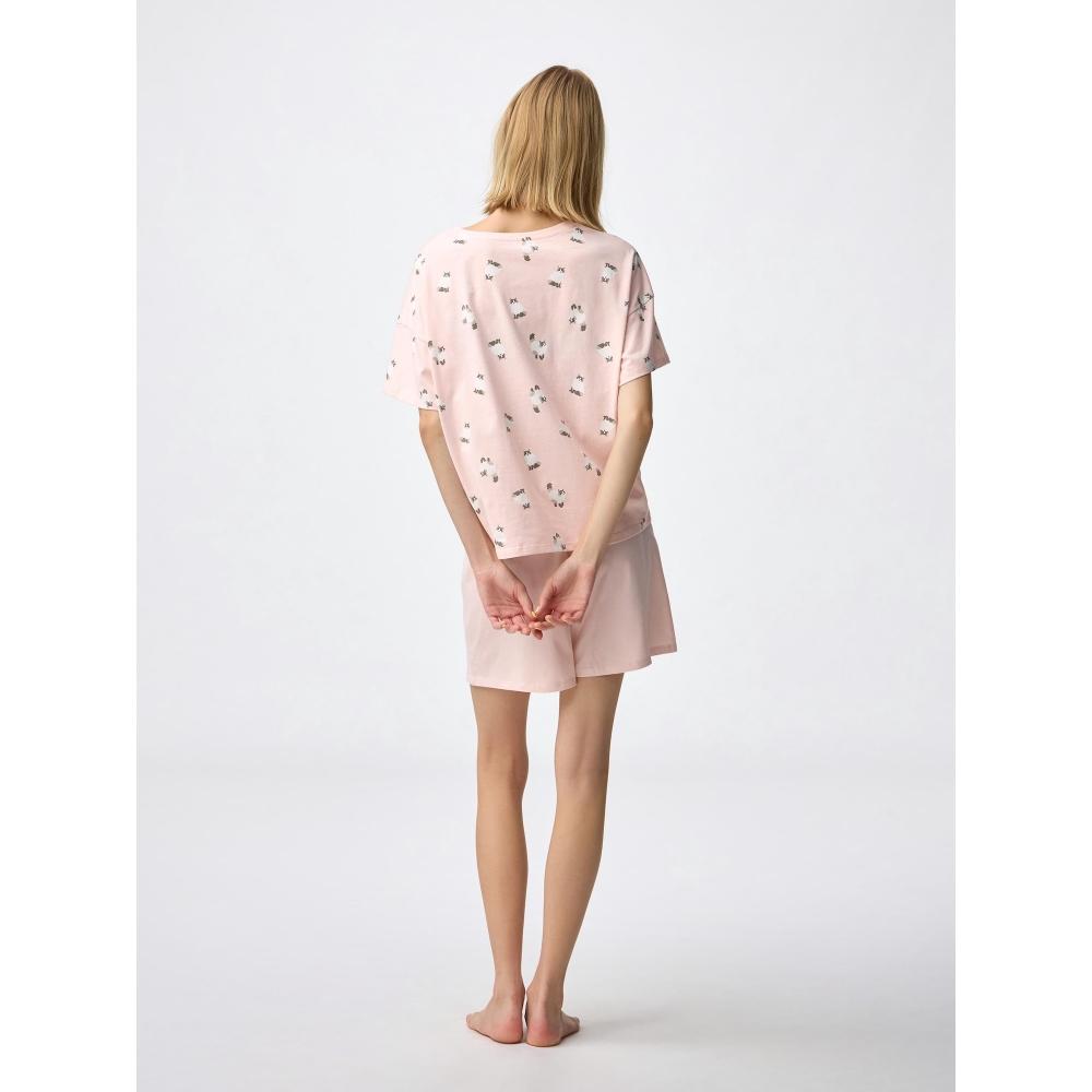 GU by Uniqlo Cotton Color Lounge Set  Short Sleeve   Cat 