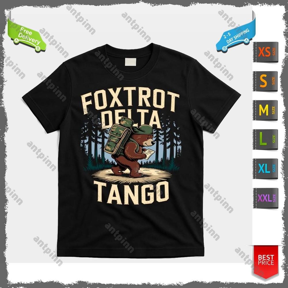 

Foxtrots Deltas Tangos Funny Resist Bear T-Shirt Unisex Unisex T-Shirt M