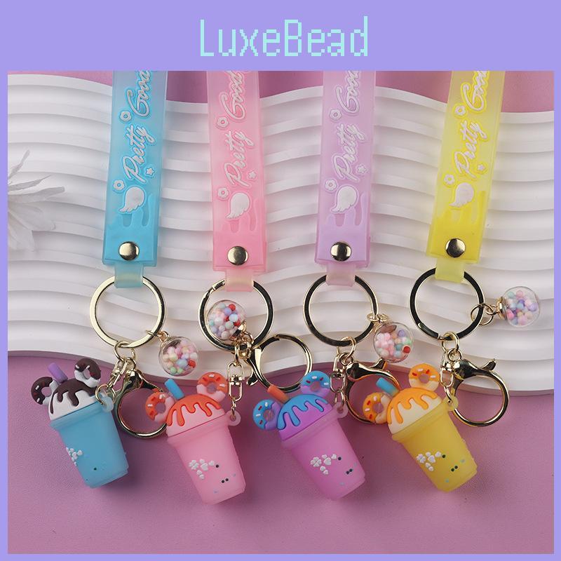 Cute Ice Cream Keychain Pvc Pendant Fashionable Gift Wholesale