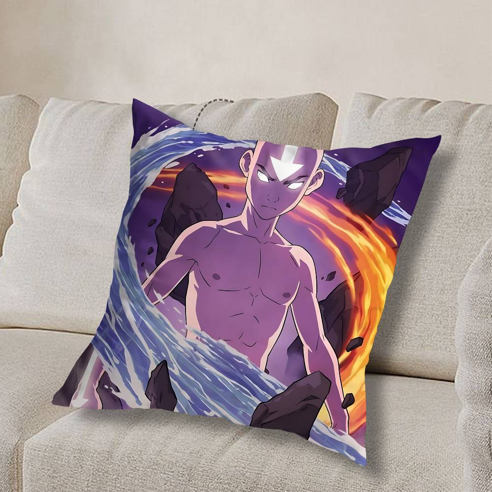 A-Avatar T-The Last Airbender Pillow Case Pillow Case Living Room Sofa Cushion Cover Suitable For Home Bedroom Room Decoration