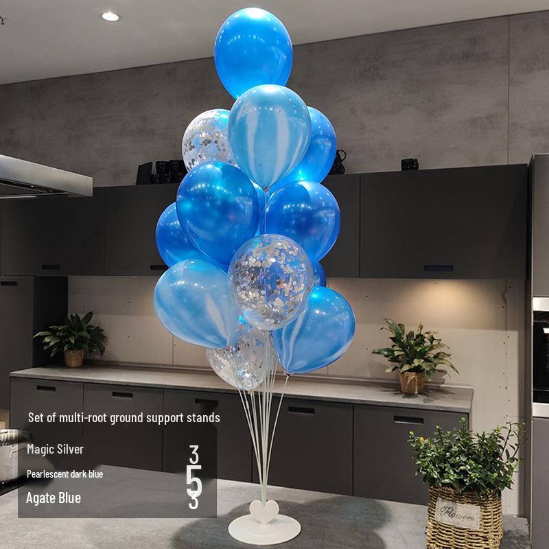 Floating Balloon Stand for Weddings and Birthdays: Room Decoration and Party Pillar.