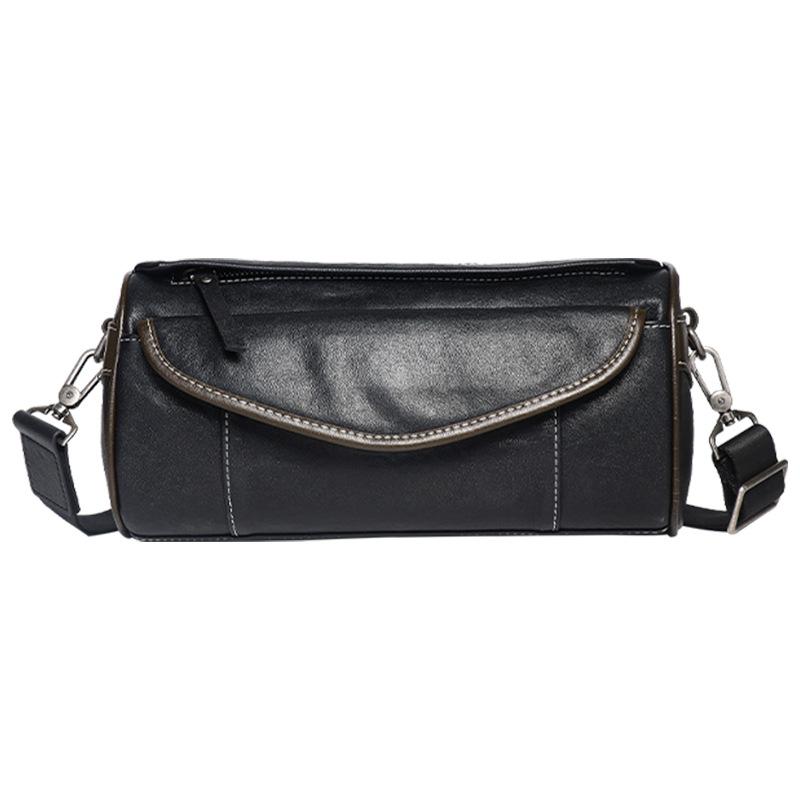 Men's Bag Crossbody Bag Senior Sense of Large Capacity Versatile Commuter Bag Niche Leisure Fashion Men's Shoulder Bag