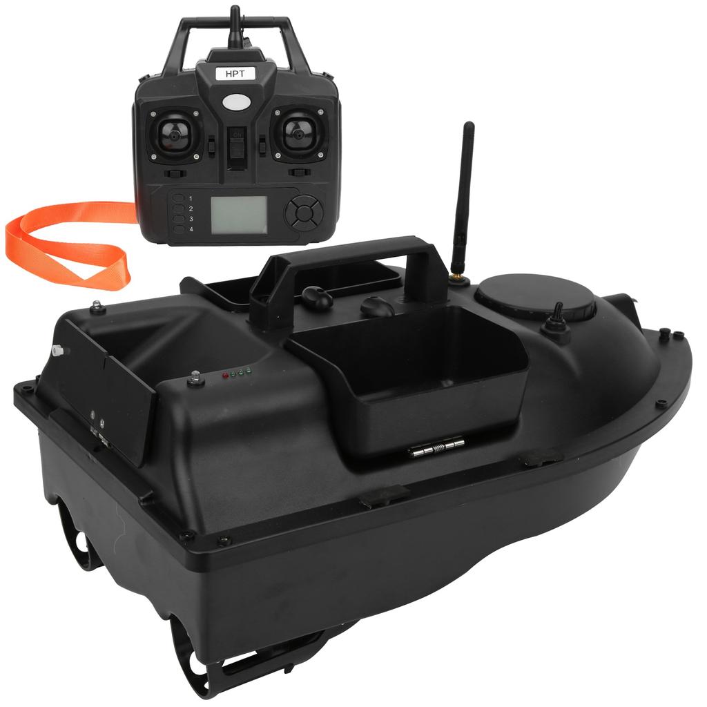 TwoHand Intelligent Remote Control Fish Feeder 500m GPS Location Fishing Boat