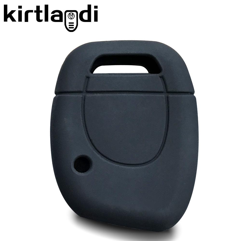 Silicone Key Cover Car Key Case For Renault Clio Vauxhall Thalia Symbol Kangoo Movano Master Case Key Holder Protection Shell