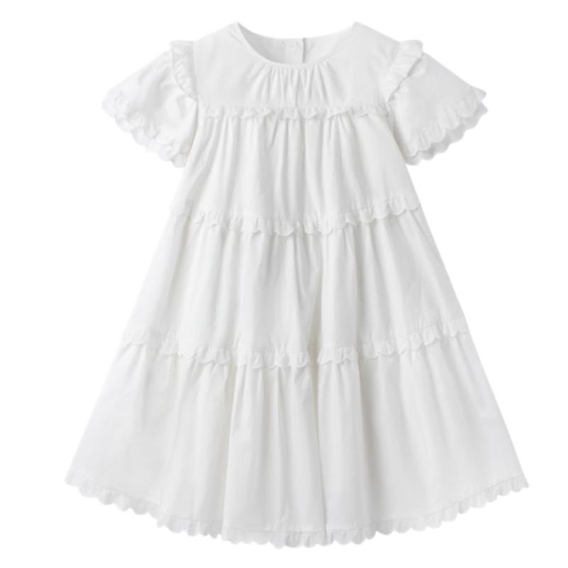 Девочковое платье-принцесса Mucmukn из охлаждающего хлопка Tencel 100CM