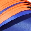 2 Pack Blue and Orange Pennant Banner Flags Dercoations for Birthday Graduation Classroom Party Supplies 66Feet 60Pcs