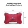 Suede Headrest Car Breathable Memory Foam Neck Pillow For VW Golf Polo Tiguan Touran Jetta Passat CC T5 GTI Magotan Arteon Caddy Kl0