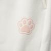 Li Ning Sports Lifestyle Series Casual Cuffed Logo Knitted Sweatpants Women Bottoms Champagne-White AKLV132-1