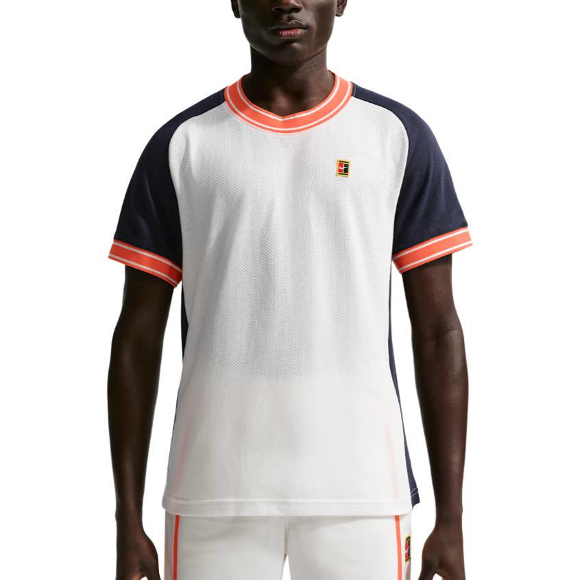 Nike Court Logo Breathable T-Shirt Men Tops FN0318-133 XL