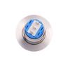 19mm Stainless Steel Latching Momentary Switch 3 Pin Smart Toilet Automatic Flush Push Button Reset Self-locking Kick Switch Pushbutton Switches 3