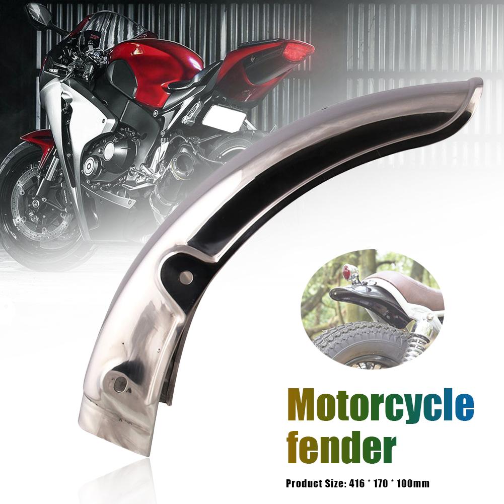 For Suzuki GN125 GN250 Rear Fender Stainless Steel Mudguard Parts Accessories