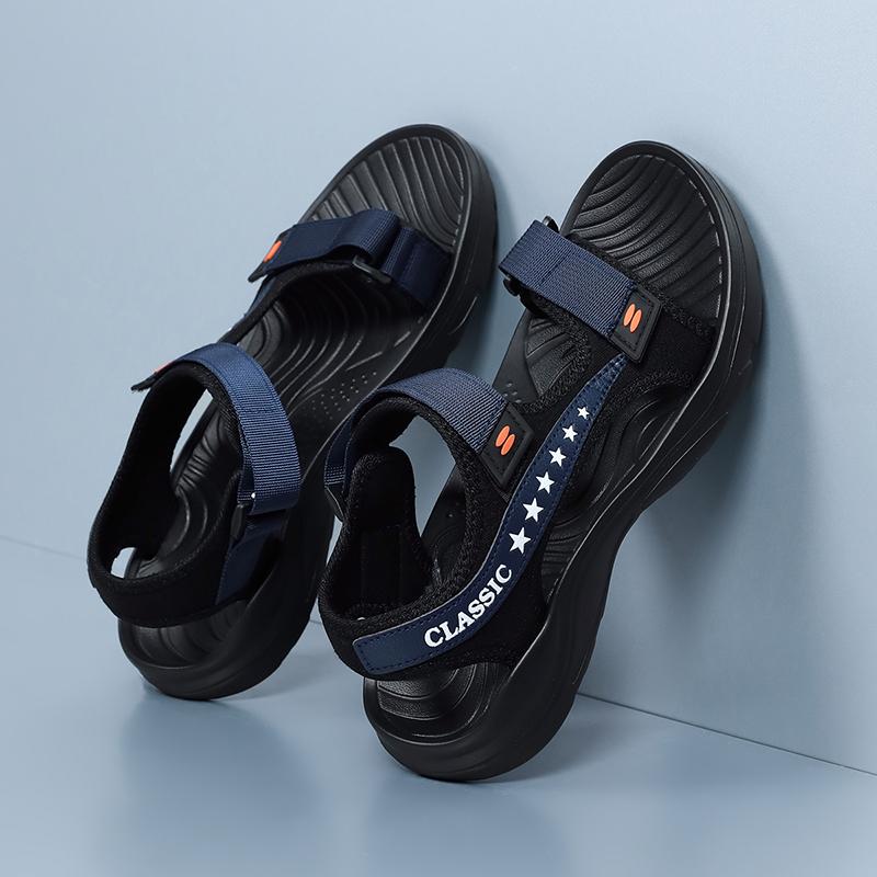 Pánské sandály Léto Volný čas Plážová dovolená Sandály Pánské Boty 2025 Nové Outdoorové tenisky Pánské Retro Pohodlné Ležérní Sandály Muži