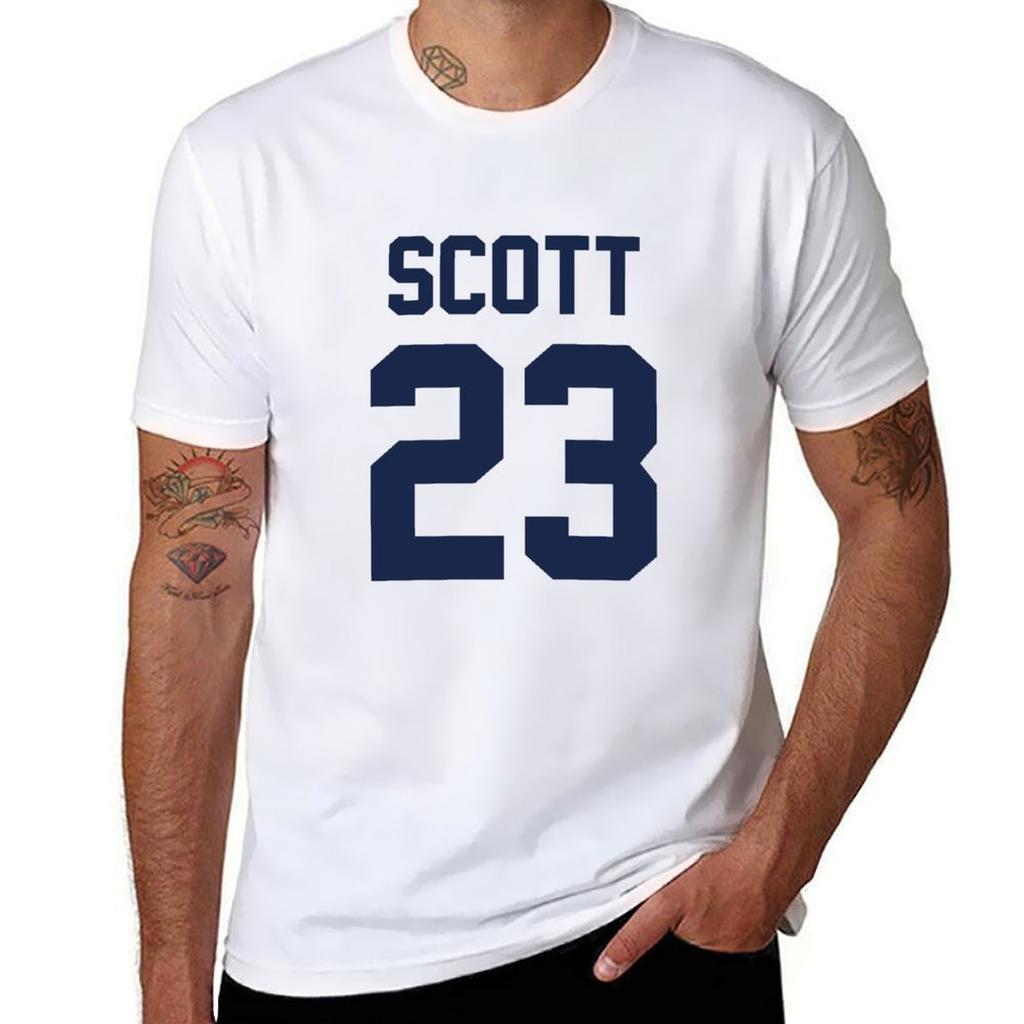 One Tree Hill Nathans Jersey Tshirt Basic Breathable Solid Color Tshirt