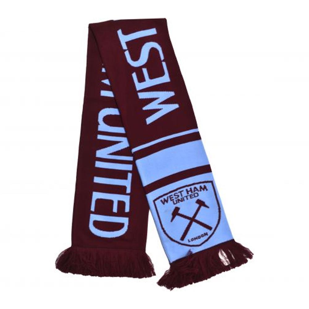 West Ham United FC Nero Scarf