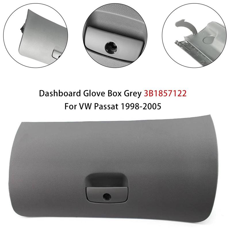 Glove Box Door Lid Assembly Door Lid Cover 3B1857122 For Vw Passat B5 B5.5 1998-2005 Glove Box Drawer Cover Lid