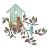 Rustic Design Metal Wall Decor Outdoor Art Tree Leaf Wall Decor Hanging Metal Tree  Living Room