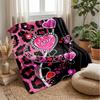 Leopard in Tropical Jungle 1 Theme blanket Lightweight Warm Flannel Blanket Decorative Throw Blanket for Home Decoration