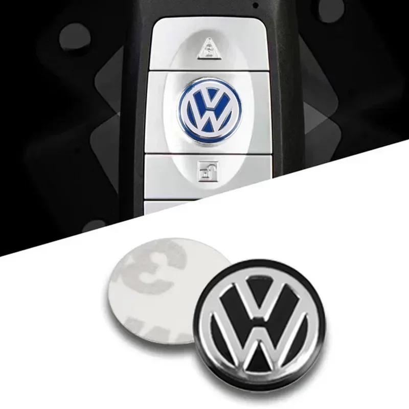 

Автомобиль Для Volkswagen VW Автомобильные Товары 14 ММ Наклейки на Брелок Автомобиля Эмблема Аксессуары Для Volkswagen Jetta MK5 MK6 Golf-4 5 6 7 Passat 2pcs чёрный