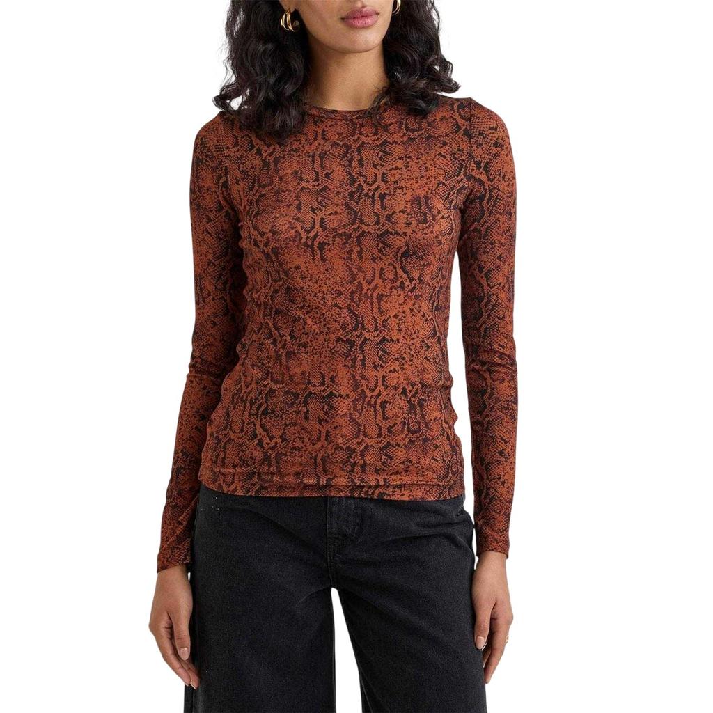 Nobody´s Child Womens/Ladies Snake Print Slim Top