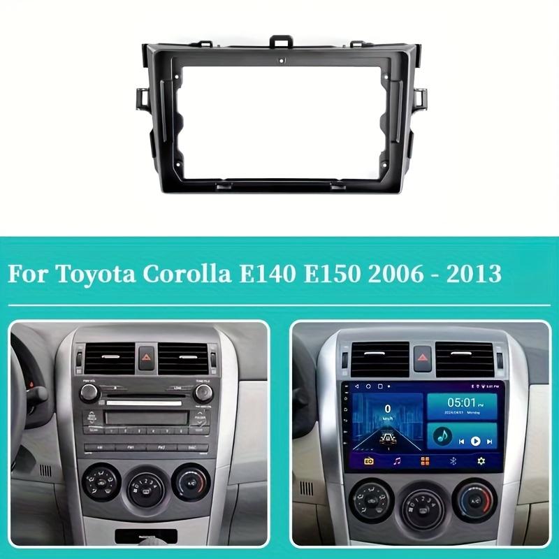 for Corolla E140/150 2006-2013 Automotiv Dashboard Decoration Kit Panel Car Radio  Dashboard Kit Frame 9-inch Car Radio Frame