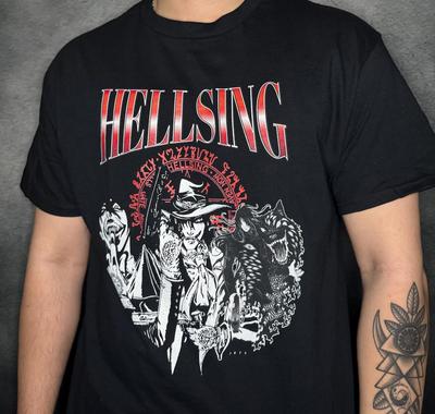 Hellsing Alucard Anime Shirt - Unisex Softstyle T-Shirt