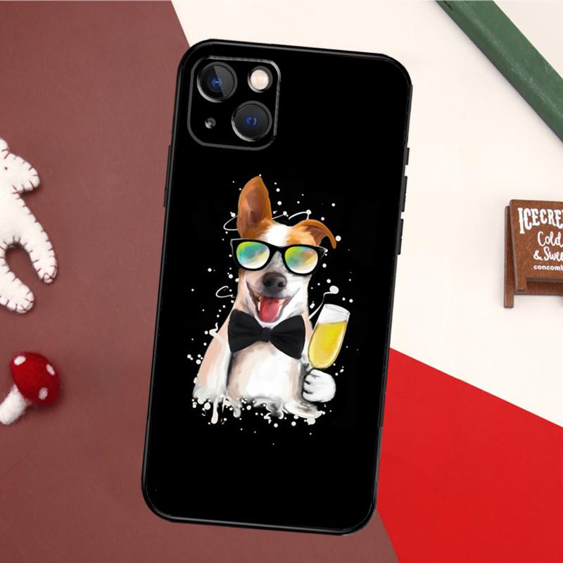 Jack Russell Terrier Cute Face Puppy Dog Phone Case For iPhone 16 15 14 13 12 11 Pro Max XS X XR 7 8 14 16 15 Plus Cover Coque