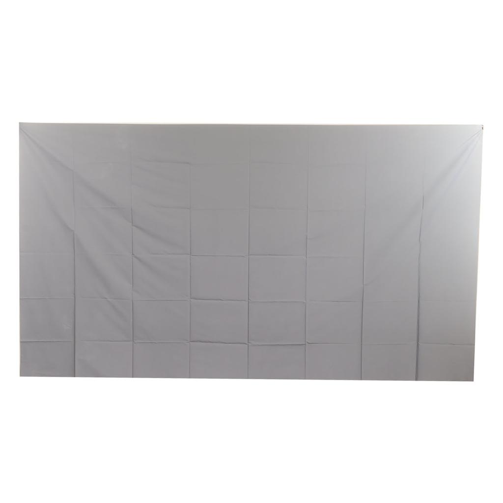 Projector Screen 120 Inch 16:9 HD Foldable Anti Wrinkle Portable Projector Screen with Hook and Loop for Outdoor Home