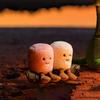 Fun marshmallow plush toy doll, bed doll, couple