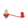 250A 12V Battery Charger Post 3/8" Stud Remote Battery Terminals with Cap M10 Battery Jump Post for Auto Truck Boat ATV