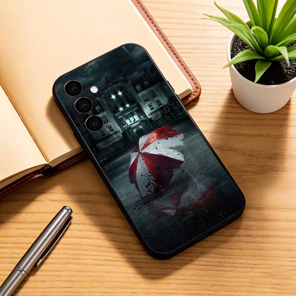 Resident Evil GAME Phone Case For Samsung Galaxy A73,A72,A71,A70,A53,A52,A51,Soft Silicone Black Cover