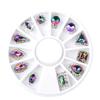 Nail Turntable Five Color Special-Shaped Seven Color Glass Drill Nail Ornament Nail Sticker Nail Art Decoration
