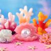 Mermaid Coral Resin Figurine Micro Landscape Miniature Mini Model Decor Aquarium