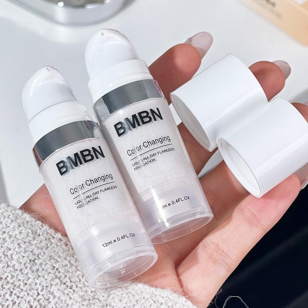 Color-Changing BB Cream Foundation, Moisturizing Liquid Concealer Thermal Changing Foundation, Brightens and Covers Imperfections Foundation