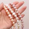 1String, Nugget Pearls, 10–11 Mm, Boho Natural Freshwater Pearl Beads, for DIY Necklaces, Bracelets, Anklets, Jewelry Making, 36cm