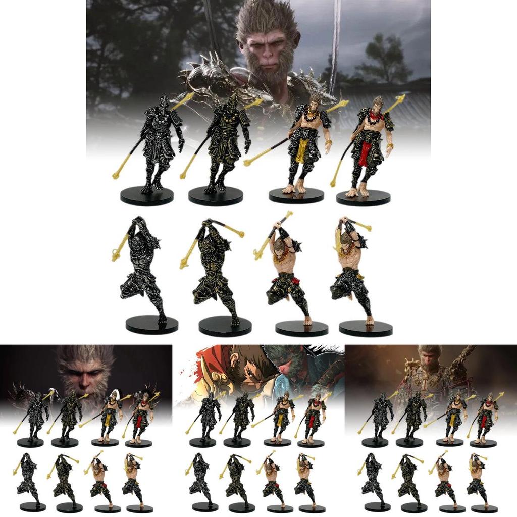 Unique Pvc Monkey King Wukong Action Figure Model Collectible Toy For Anime Fans