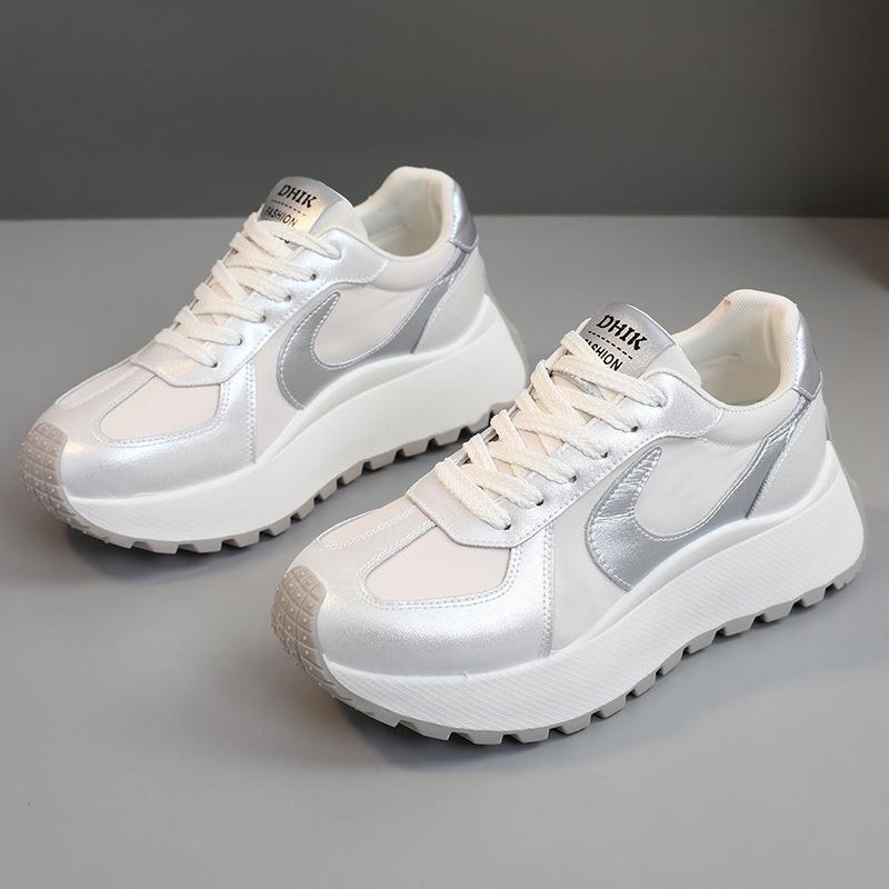 

BN001-1 Новые женские дорожные туфли L, весенне-летние, повышенная удобная обувь, универсальные туфли для папы, дышащая, износостойкая с толстой подошвой 38