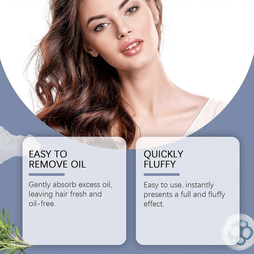 Lazy Leave-In Fluffy Powder, Refreshing Oil Control Fluffy Leave-In Long-Lasting Bright, Soft And Nourishing Hair Care