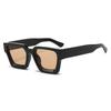 SHAUNA Ins Beliebte Damen Quadratische Sonnenbrille Retro Herren Getönte Gläser UV400