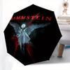 1pc Rammstein Angel Wings Concert Umbrella with Plastic Handle,Suitable for All Seasons Home Travel Outdoor UmbrellaM1019