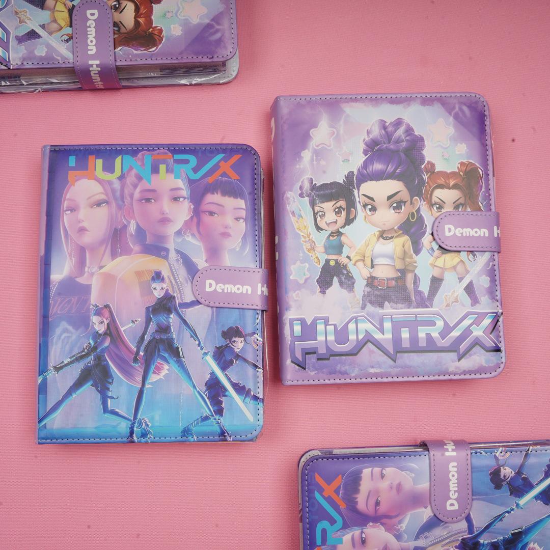 Cross-border Cute K-POP Cartoon Notebook: Demon Hunter Girl Group Diary & Portable Memo Pad