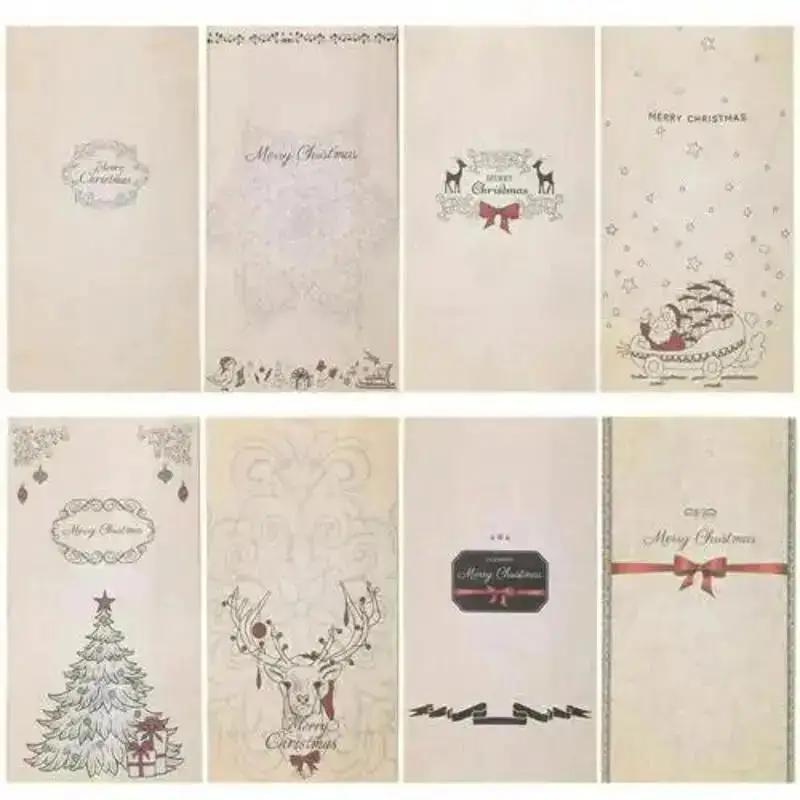 Holiday Cookies Present Kraft Paper Bag Luxury Wedding Bags Wedding Candy Gift Baging Party Random Designs Vintage Style Papers