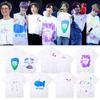 BTS Same Graffiti Concert T Shirt Kpop Fashion Printed Summer T