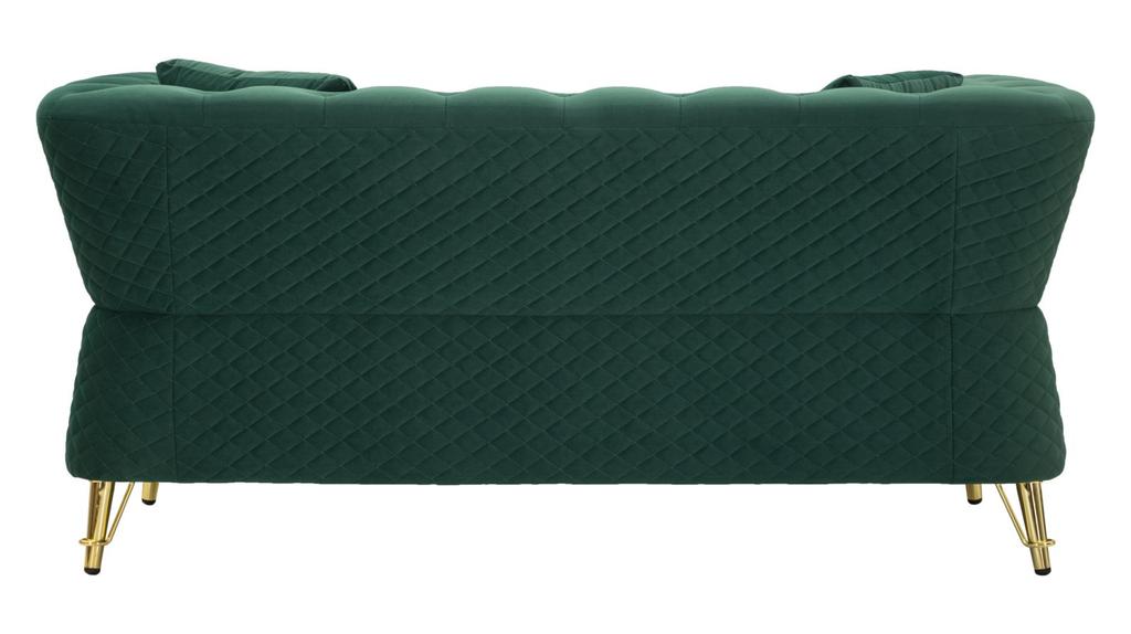 Sofa Emy Green With Cushionscm 162X83X76