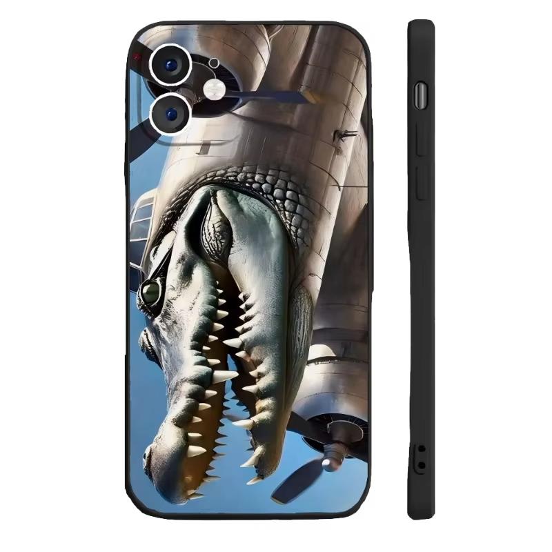 Funny Tung Tung Sahur Phone Case For iPhone 16 15 14 13 12 11 Pro Max XS X XR 7 8 SE Shockproof Soft Cover