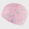 Pressure-Free Cute Cartoon Swim Cap for Kids with Long or Short Hair