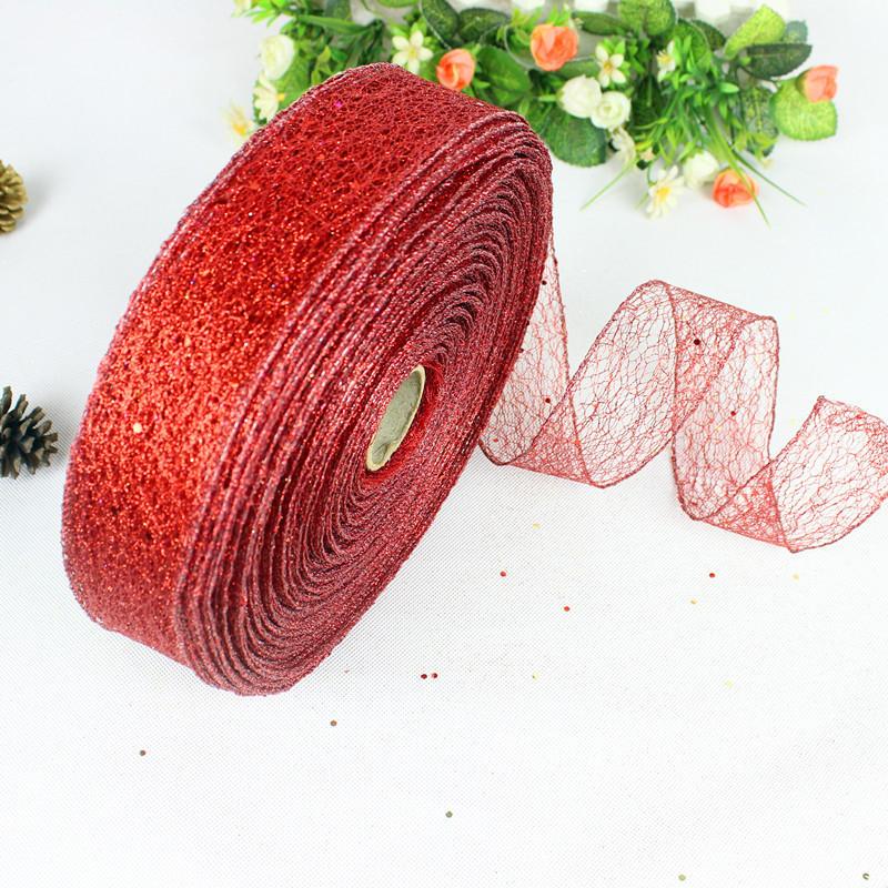 European Classic And American Style Christmas Ribbon With Flawlessly Finished Edges In Bold Colors