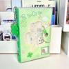 A7 Glitter Planner: Portably Cute Detachable Loose-leaf Sticker Album Pocket Book Wakawaka