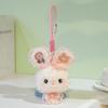 Cute Rabbit Plush Toys Hanging Pendants Easter Bunny Plushies Animal Dolls Backpack Accessory Keychain Easter Gifts For Friends