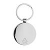 XD Collection Round Zinc Alloy Recycled Keyring