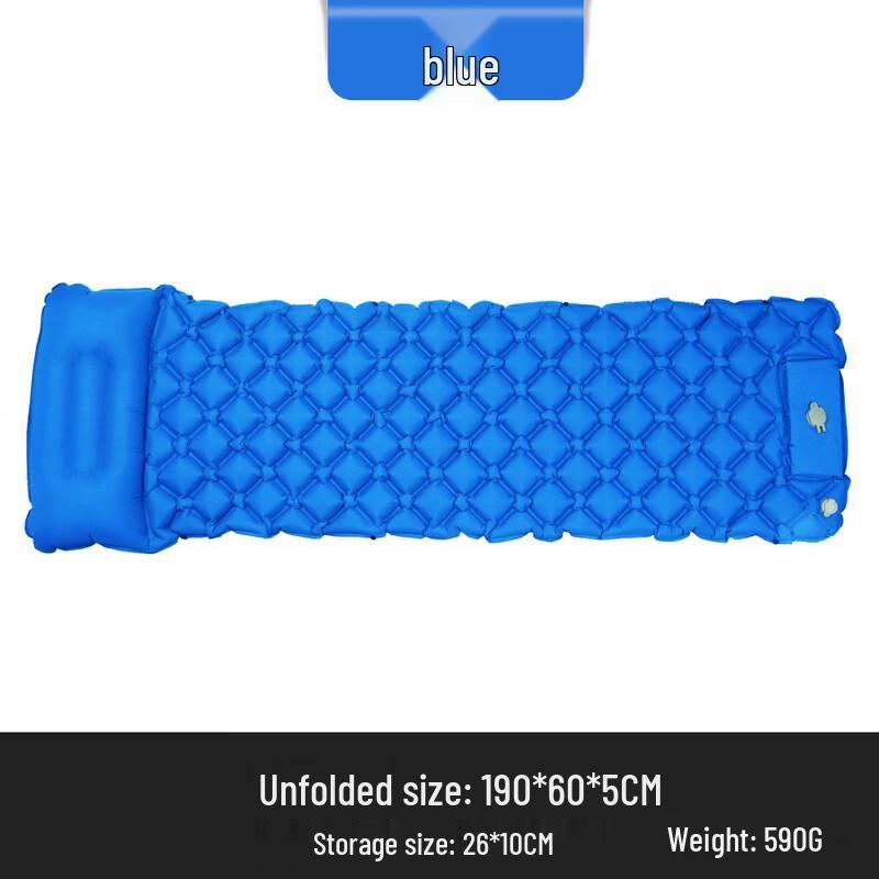 

Foot Pump Inflatable Camping Sleeping Pad